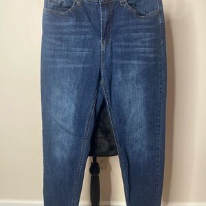 Versace V 1969 Italia Abbigliamento Sportivo High Rise Raw Hem Stretch Jeans29/8